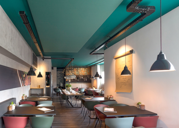 COUSTceiling in Restaurant Maurice